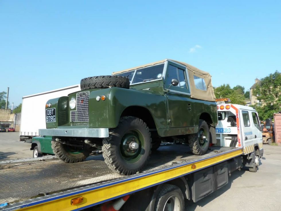 Land rover in austria