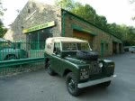 1968 Land Rover Series IIA - finsihed and loaded - ready for its journey to Austria