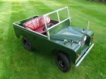 Arriving very soon - electric powered, scale land rover - Ideal for those young Land Rover enthusiasts