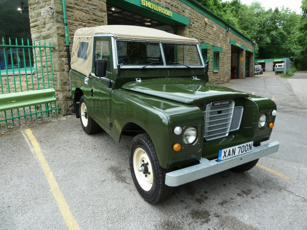 1973 Land Rover Series 3 Soft Top - Heading To Germany - Land Rover ...