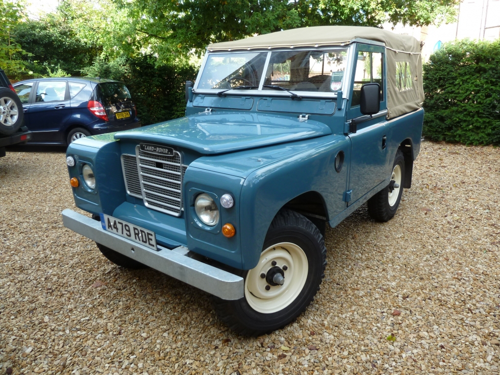 Beautiful 1983 Series 3 Soft Top - Delivered to Fiona in Oxfordshire ...