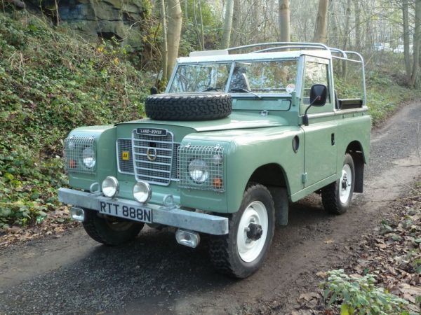 RTT 888N – 1974 Land Rover Series 3 – 66,000 miles – Galvanized Chassis ...