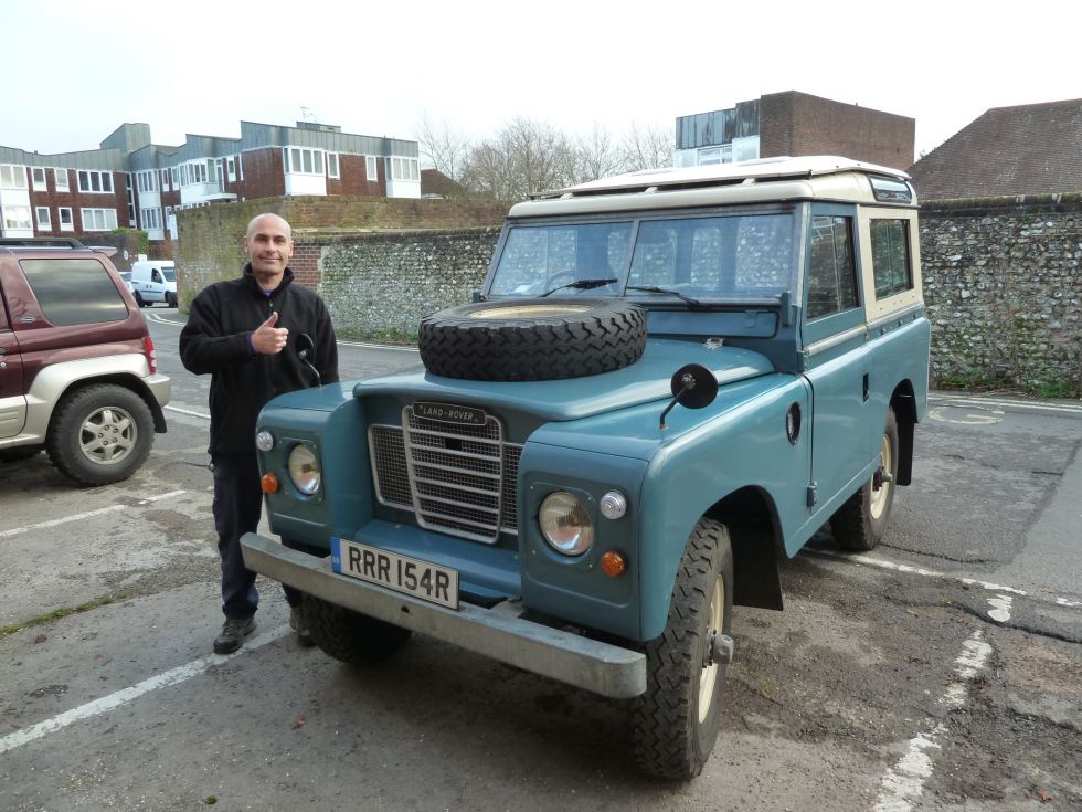 1977 Series 3 Land Rover - Delivered to Ronnie in Hampshire