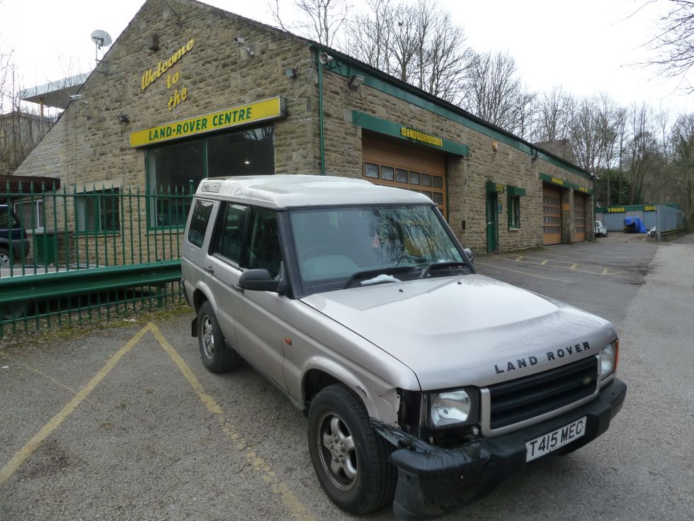 Christian from Bradford purchases our “spares or repairs” Discovery