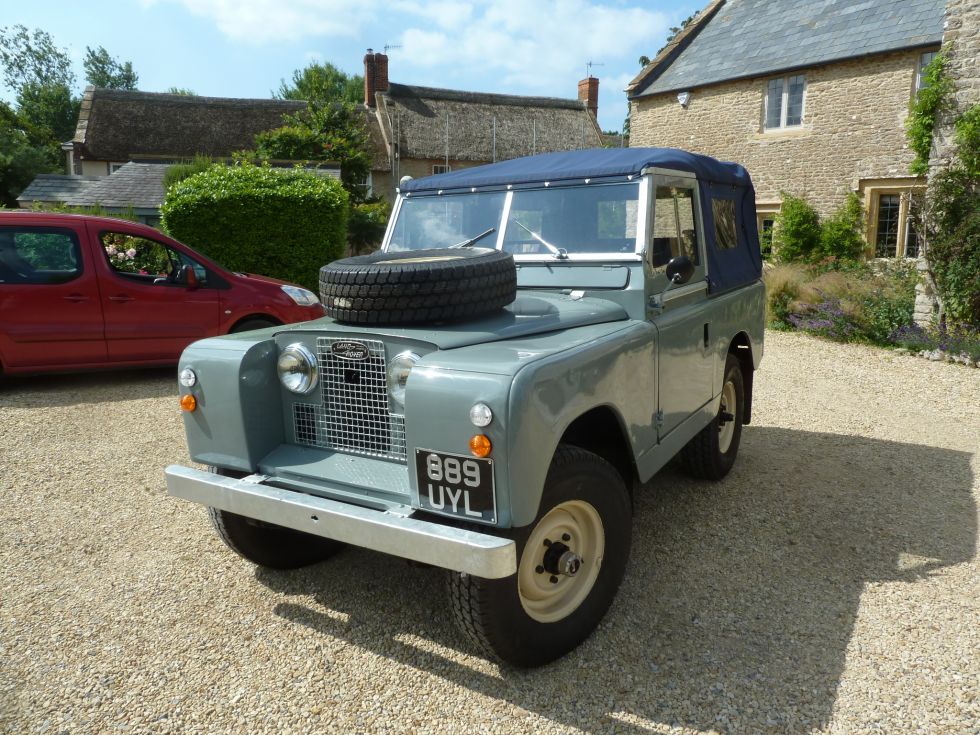 1962 Mid Grey Series IIA Land Rover