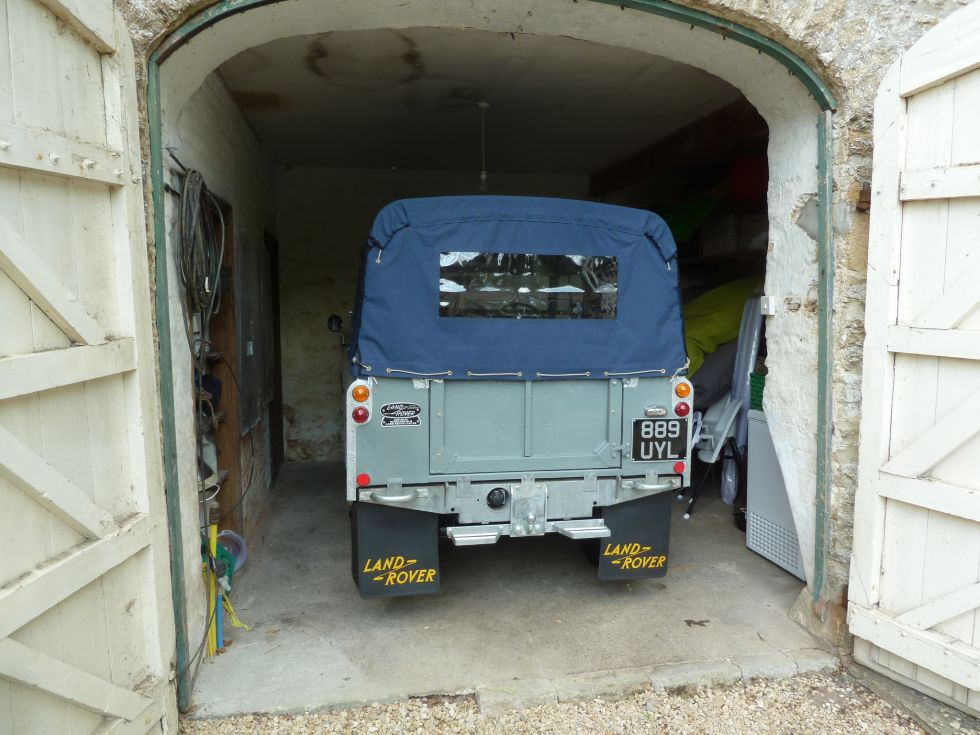 1962 Mid Grey Series IIA Land Rover