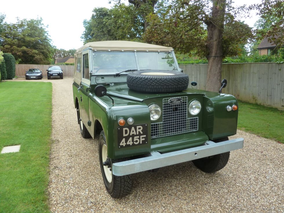 DAR 445F – 1968 Series IIA – Delivered to Keith in Henley on Thames