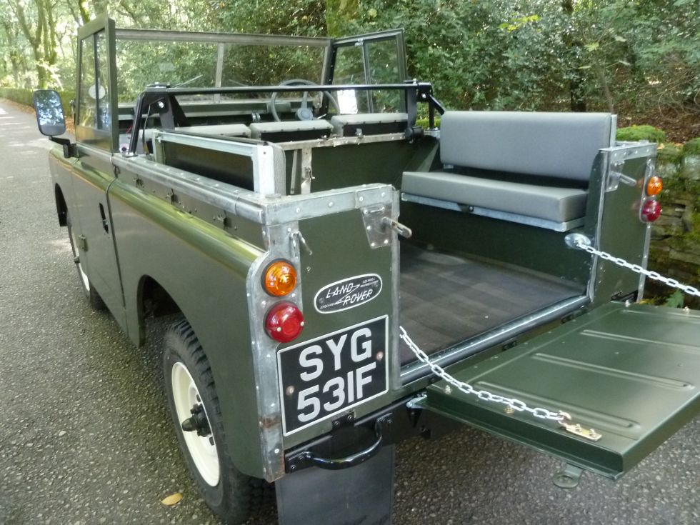 1967 Land Rover Series 2A – Purchased by Stephen and Anne from Hebden Bridge