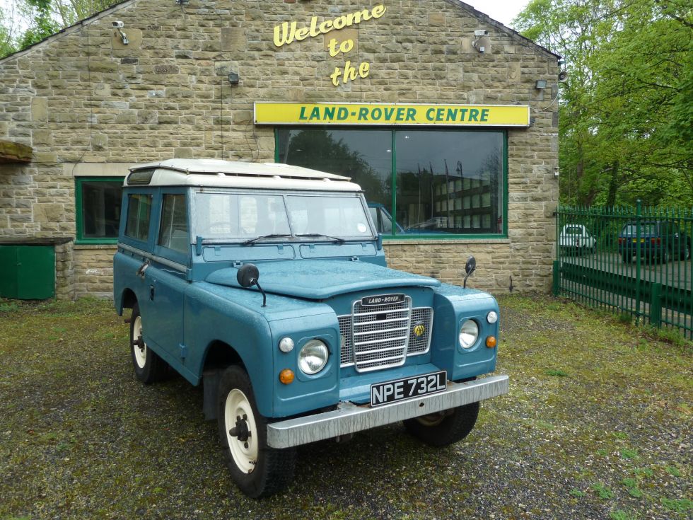 1972 Land Rover Series 3 – Purchased by Tony in North Yorkshire