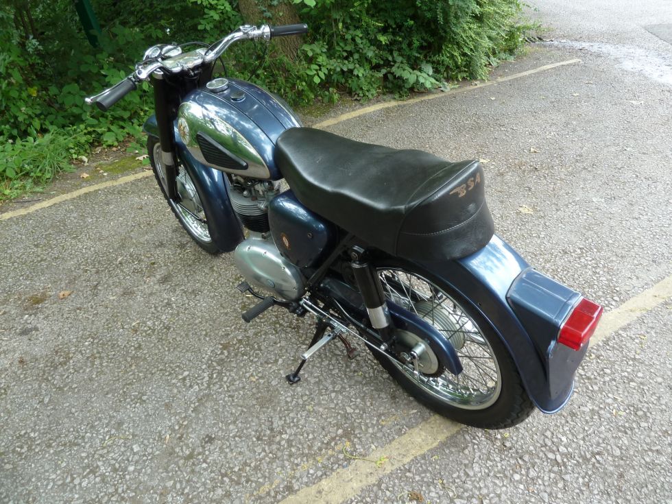 BSA B40 motorcycle