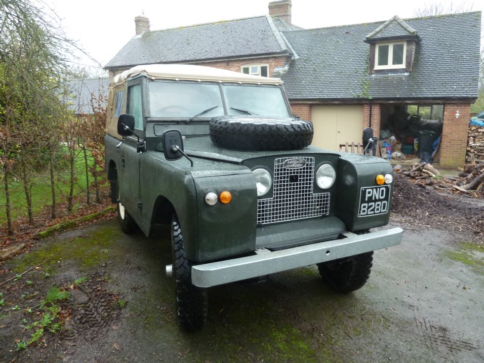 1966 Land Rover Series IIA – Delivered to Jonathan in Dorset