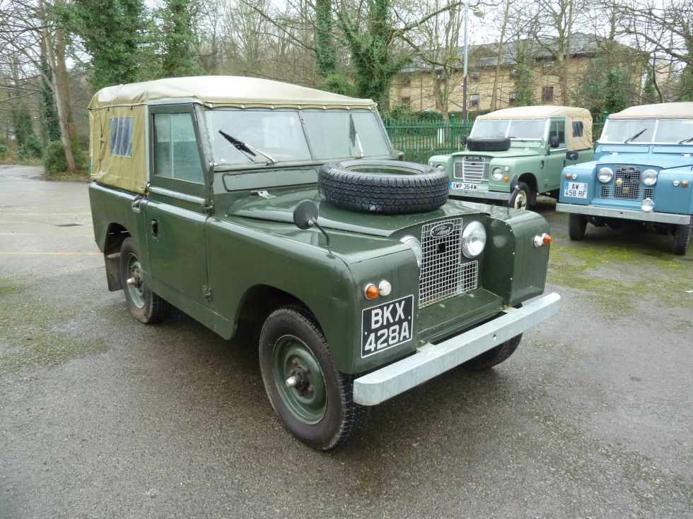 New Arrival – 1962 Land Rover Series IIA