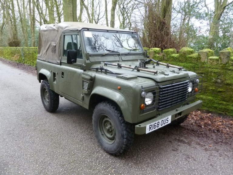 R168 OUS – 1997 Land Rover Defender 90 WOLF Soft Top | Land Rover Centre