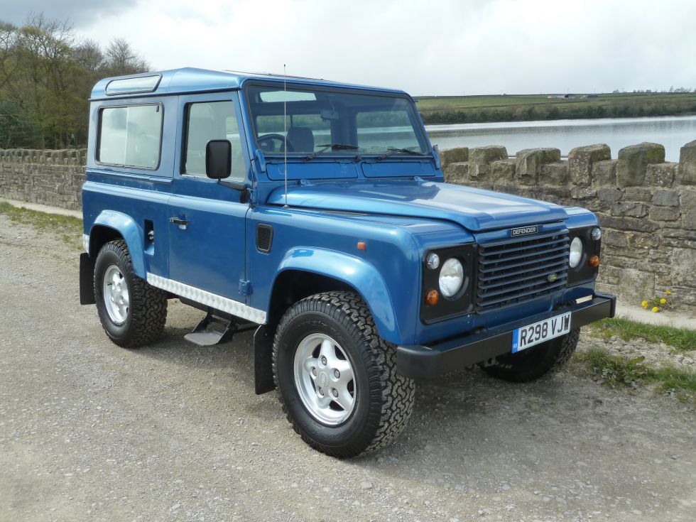 1997 Land Rover Defender 90 CSW – Purchased by Julian in the Borders