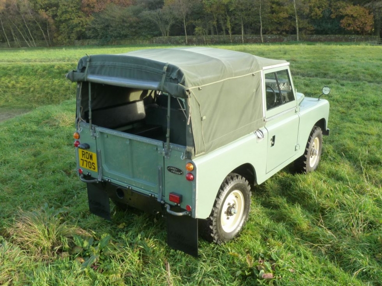 ROW 770S – 1979 Land Rover Series 3 – Fully Rebuilt – Galvanized ...