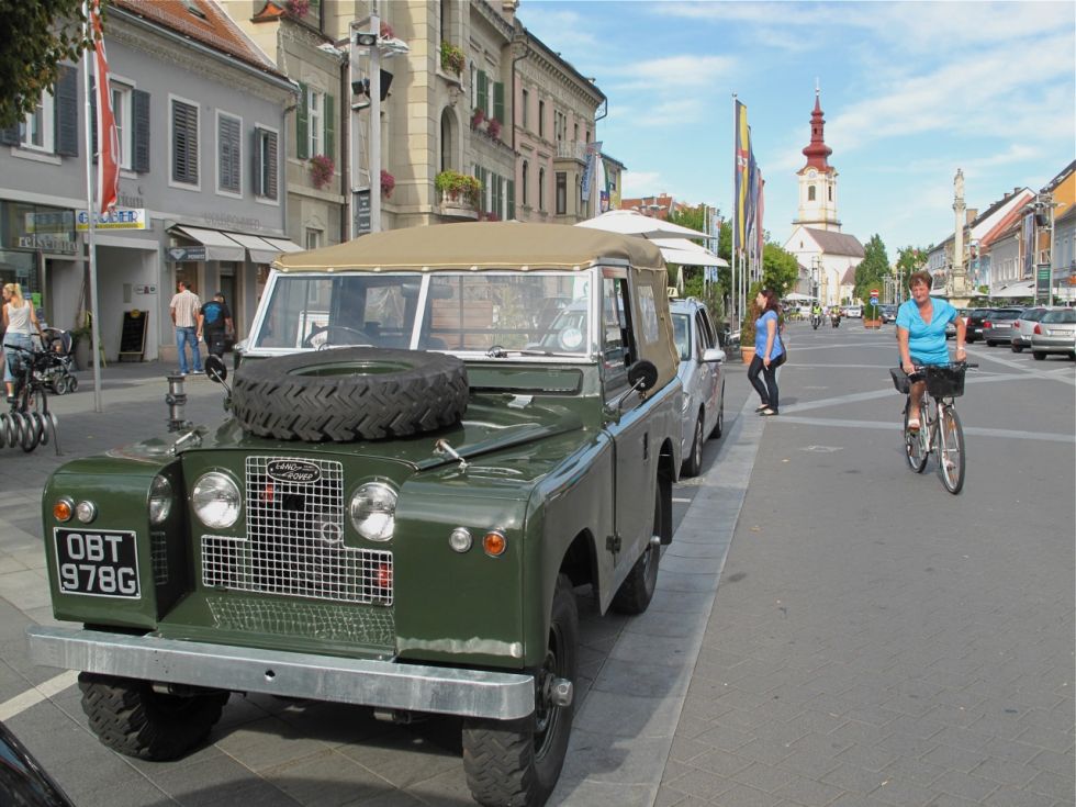 1969 Land Rover Series IIA in Austria