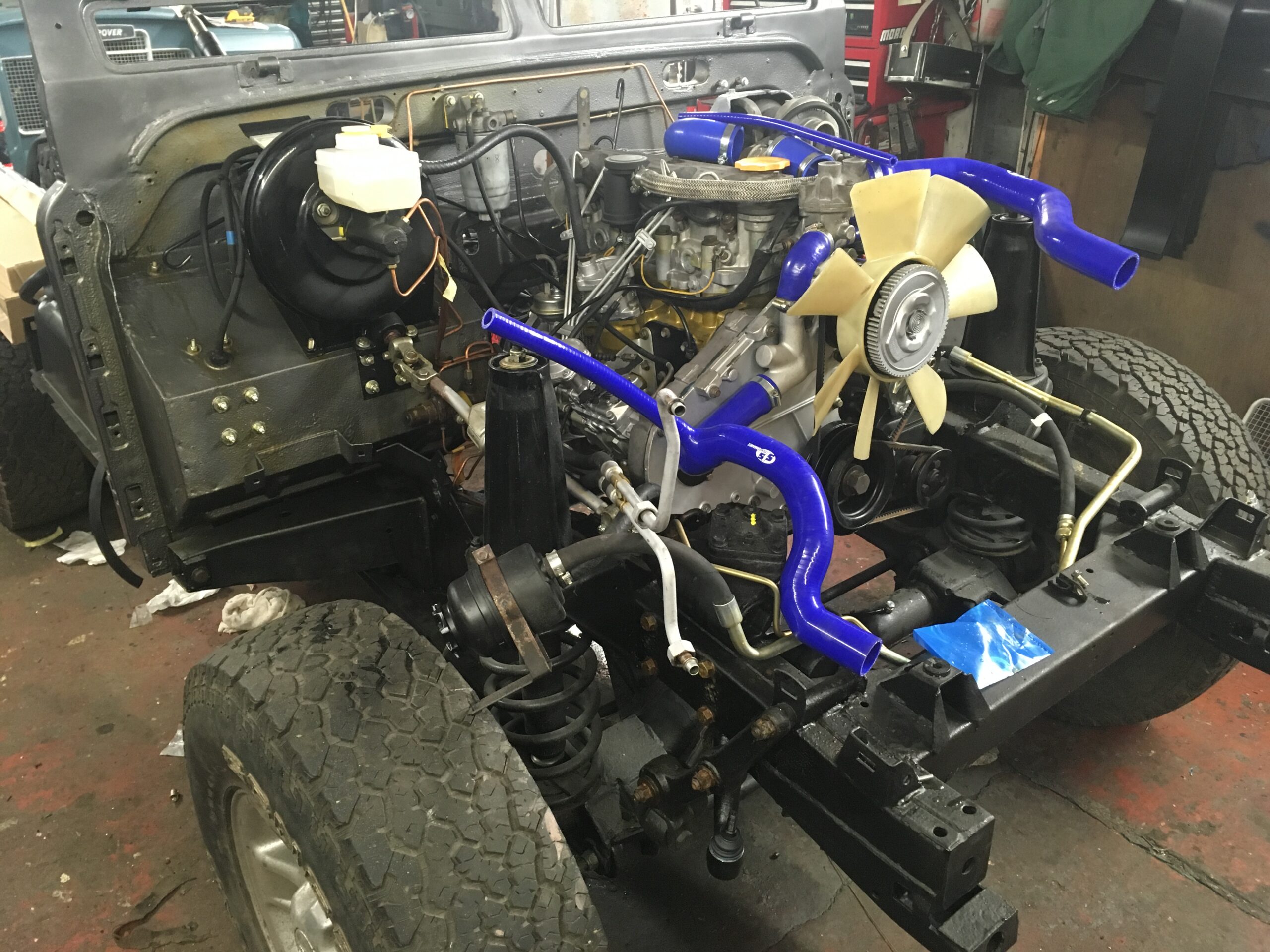 TNJ - Defender being rebuilt for the USA