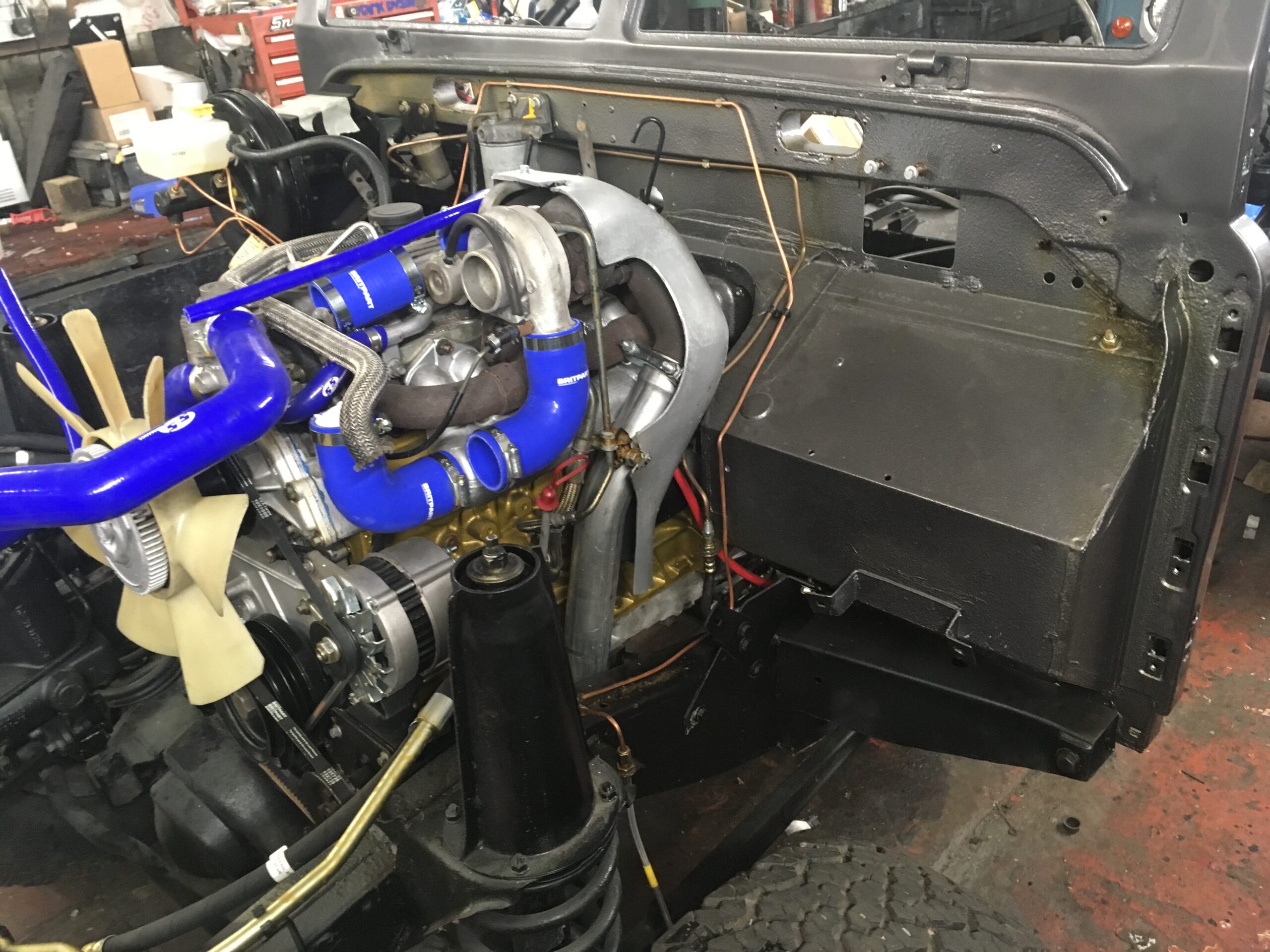 TNJ - Defender being rebuilt for the USA