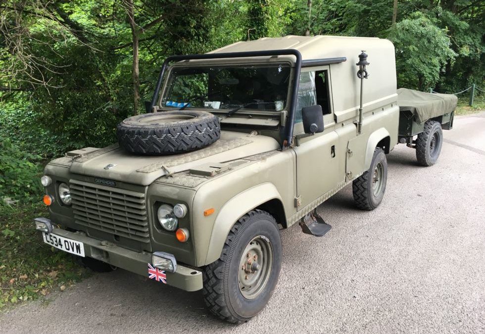 New Arrival – Land Rover 110 Tithonus and Sankey Trailer