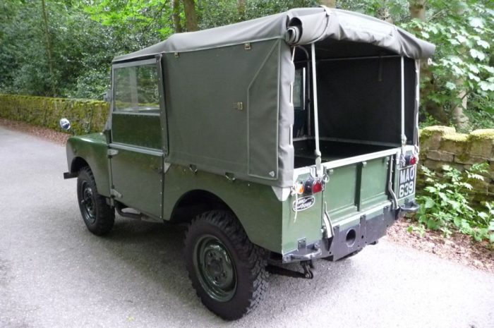 1953 land rover 80 series 1