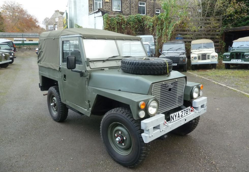 NYA 278Y – 1983 Land Rover Lightweight – Purchased by Julian in America