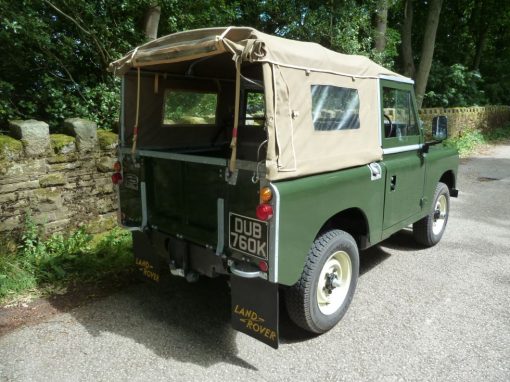 DUB 760K – 1971 Land Rover Series IIA – 35,100 miles – Great Survivor ...