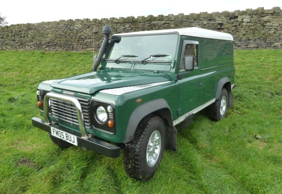 2005 Land Rover 110 Defender – Purchased by Edward in Essex