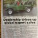 Dealership Drives Up Global Export Sales!