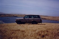 1986 Range Rover 4 door - shown here at Port Stanley - Falkland Islands