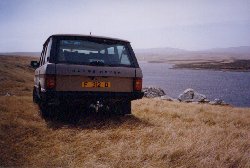 1986 Range Rover 4 door - shown here at Port Stanley - Falkland Islands