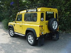 Yellow Peril - Land Rover Defender 90