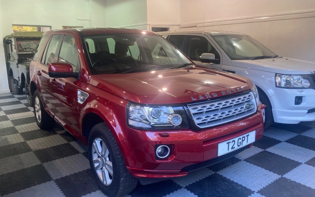 Very low mileage 2013 Freelander – Purchased by Graham in North Yorkshire