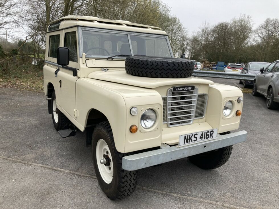 NKS 416R - 1977 Land Rover Series 3 - Purchased by Mark in Northern ...