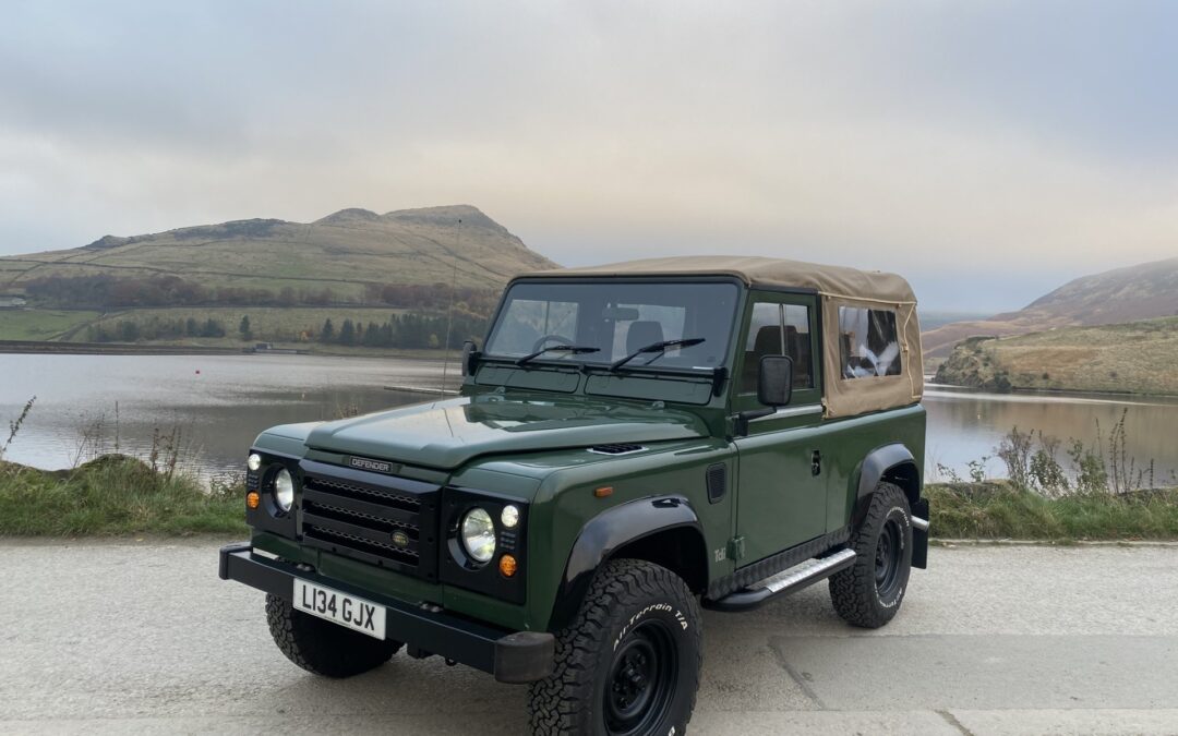 The restoration of our 1993 Defender is almost complete!