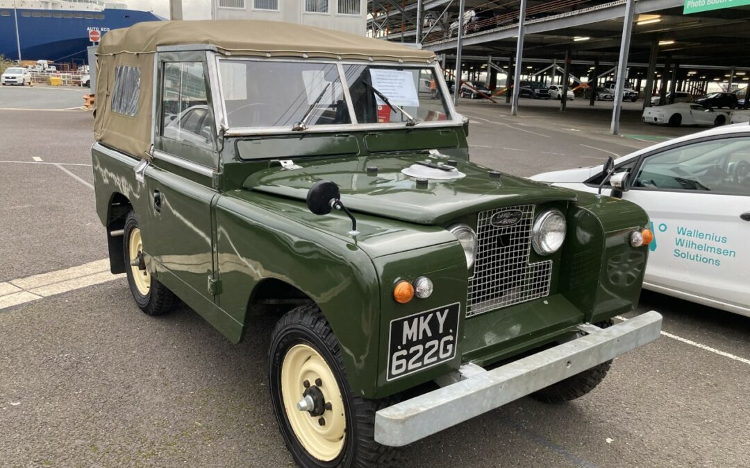 Series 2  Soft Top – Delivered to Southampton Docks