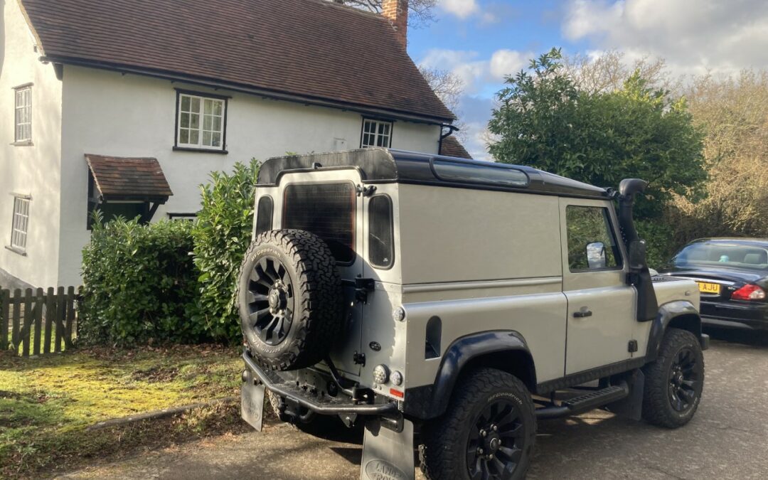 2009 Defender – Delivered to Tyler in Essex