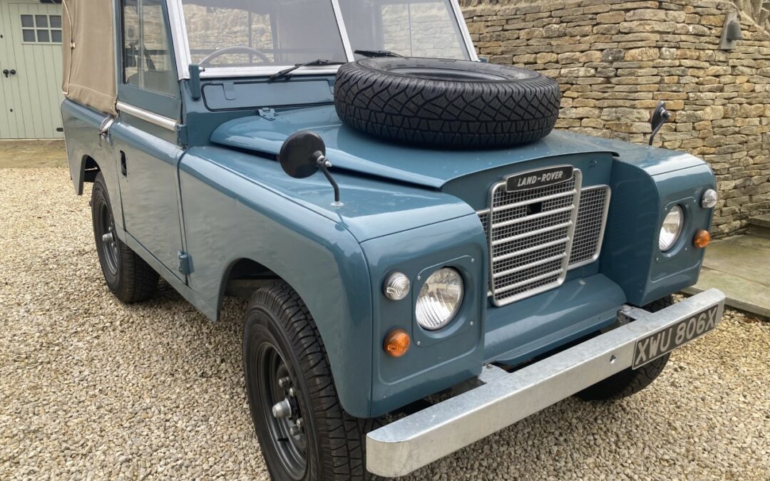 Cool Classic – 1981 Land Rover Series 3 Soft Top – Delivered to Gloucestershire