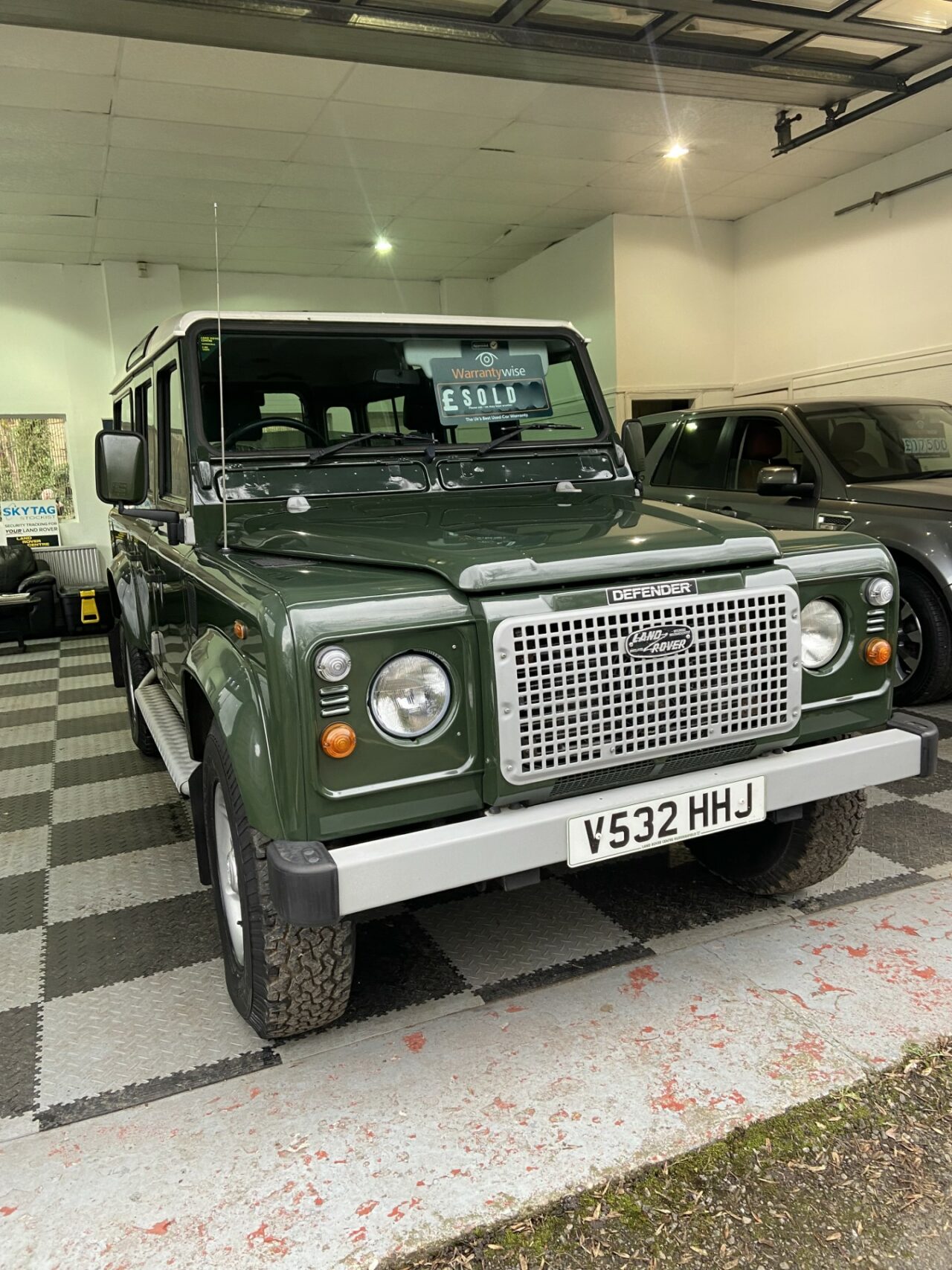 Our stunning Land Rover Defender 110 Heritage – purchased by Scott from ...