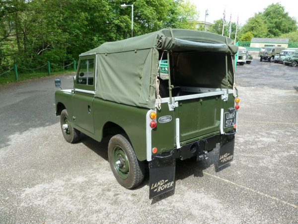 UMR 517J – 1971 Series IIA Soft Top – Rebuilt on Galvanised chassis ...